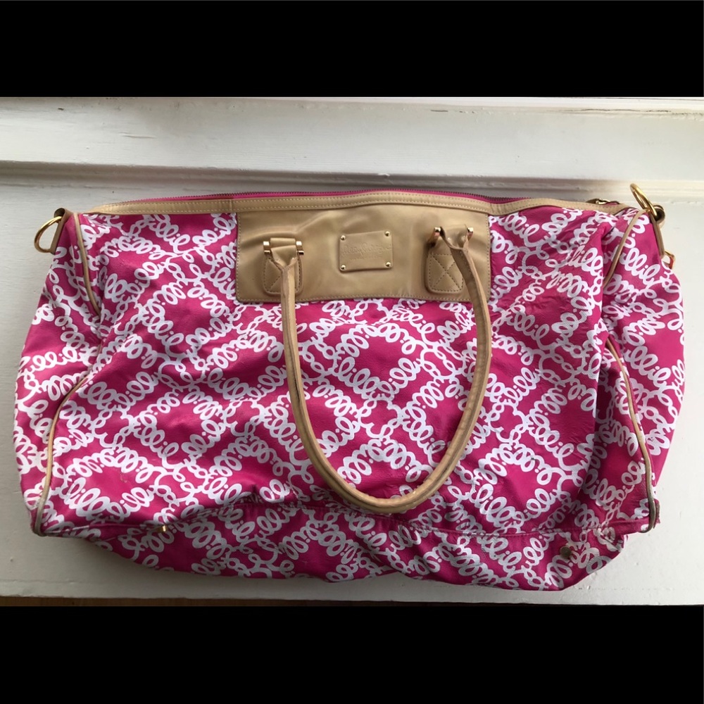 Lily Pulitzer- overnight bag